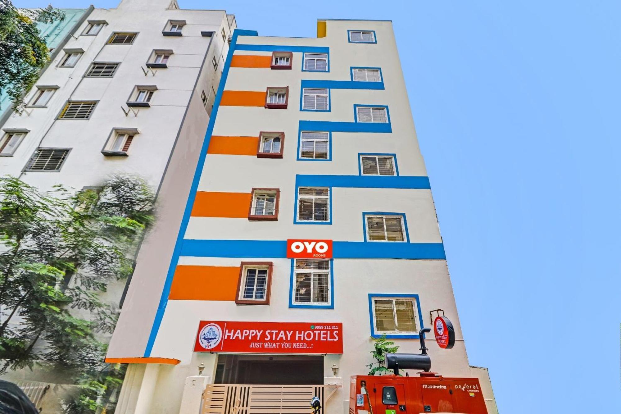 Oyo Happy Stay Hotels Haïdarabad Extérieur photo